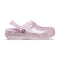 Classic Lined Glitter Clog Niños Grandes