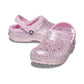 Classic Lined Glitter Clog Niños Grandes