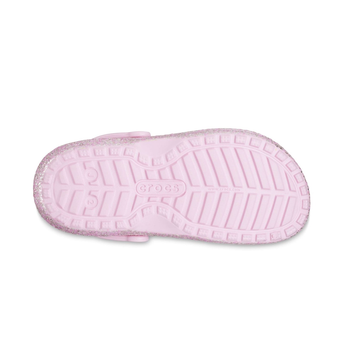 Classic Lined Glitter Clog Niños Grandes