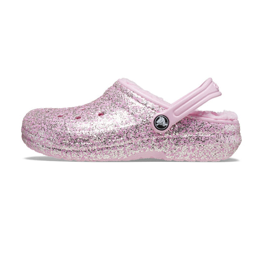 Classic Lined Glitter Clog Kids