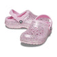 Classic Lined Glitter Clog Kids
