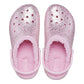Classic Lined Glitter Clog Kids