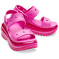Crocs Mujer Classic Mega Crush Sandal Sandalias Rosado