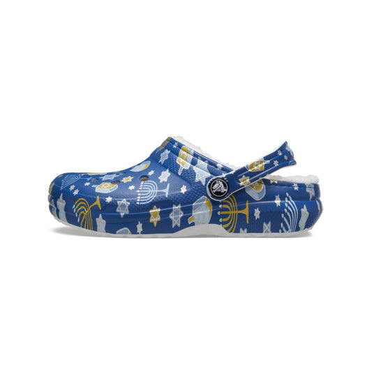 Crocs-209326-90h-m5w7 Classic Lined Hanukkah Clog Mlt M5w7 Unisex