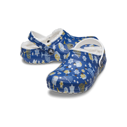 Crocs Classic Lined Hanukkah Clog Kids