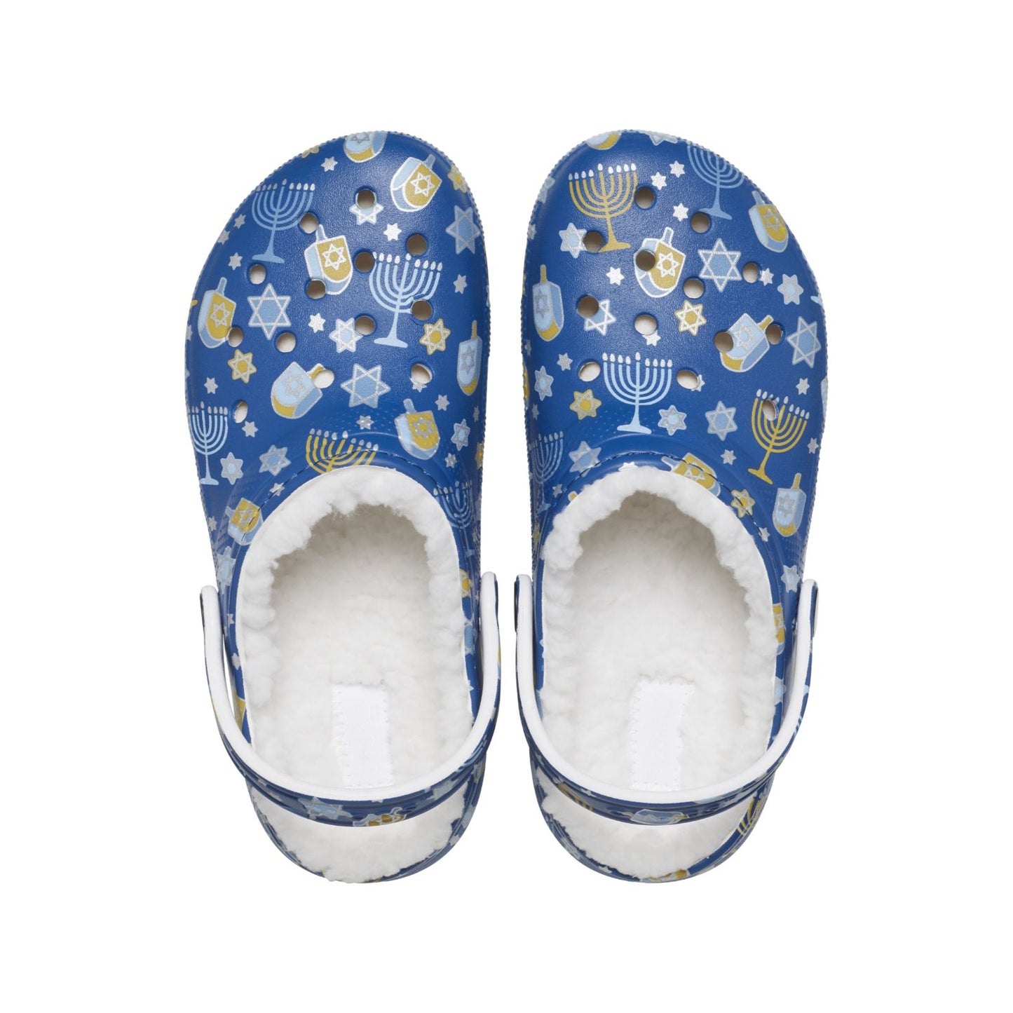 Crocs-209326-90h-m5w7 Classic Lined Hanukkah Clog Mlt M5w7 Unisex