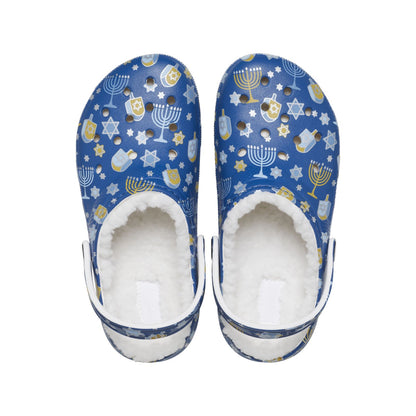 Crocs Classic Lined Hanukkah Clog Kids