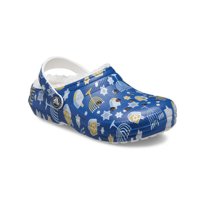Crocs Classic Lined Hanukkah Clog Kids
