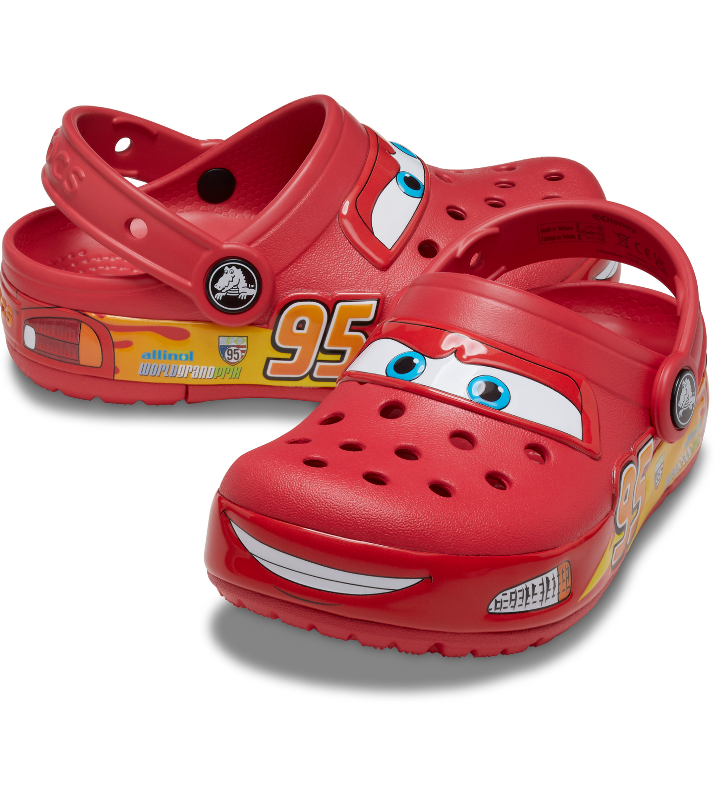 Cars Lightning McQueen Classic Clog Crocs Lights Junior
