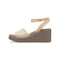 Brooklyn Ankle Strap Wedge Mujer