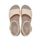 Brooklyn Ankle Strap Wedge Mujer