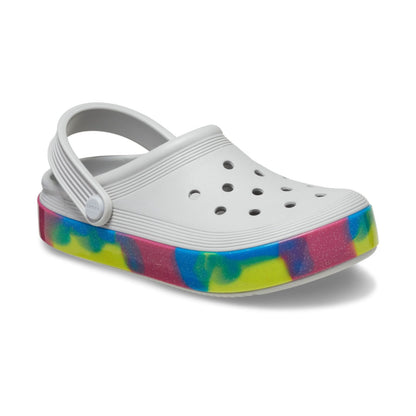 Off Court Glitter Band Clog Niños Grandes