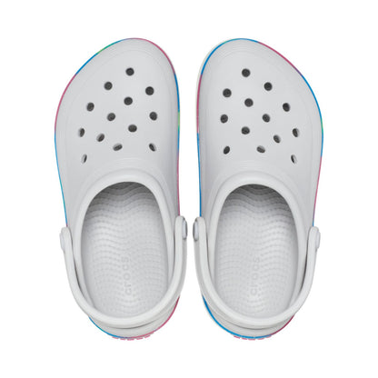 Off Court Glitter Band Clog Niños Grandes