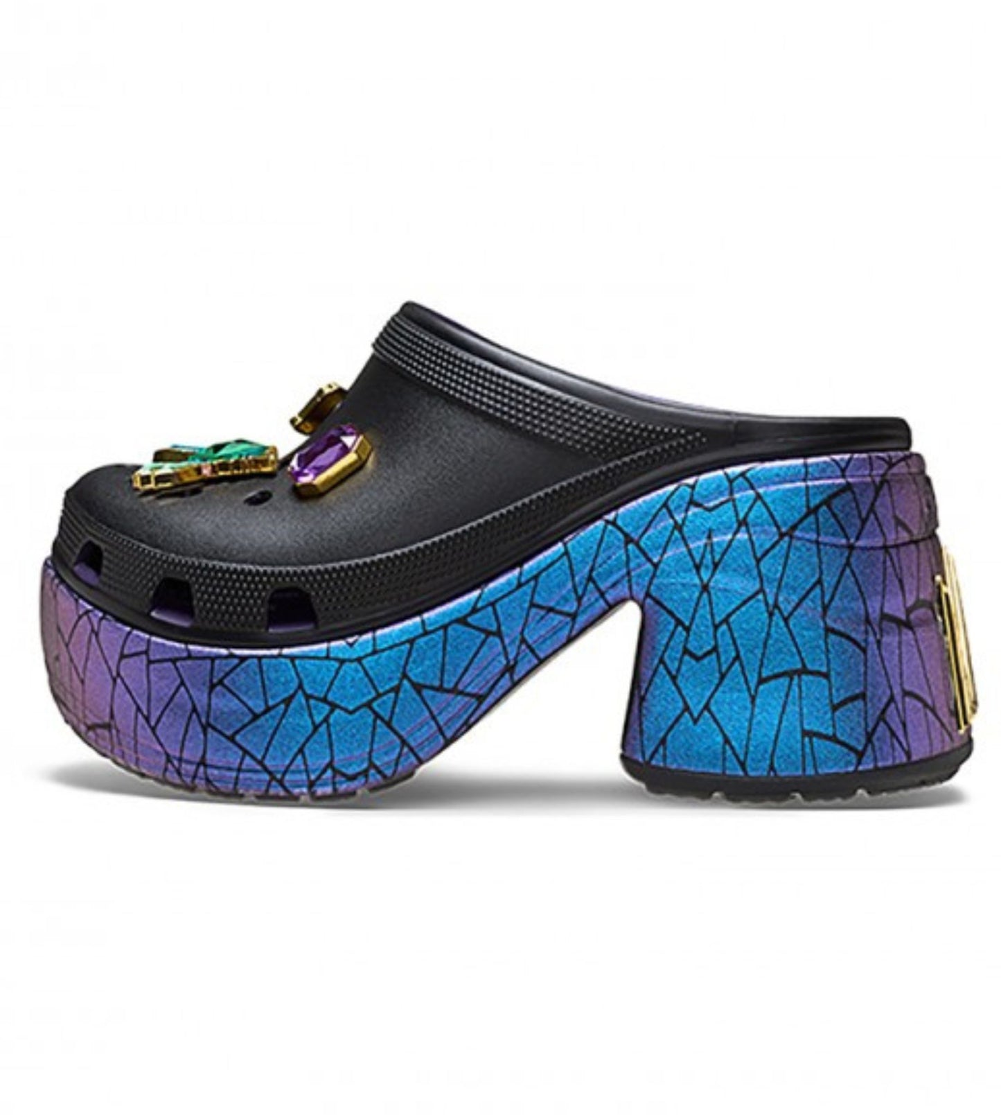 Snow White Siren Clog