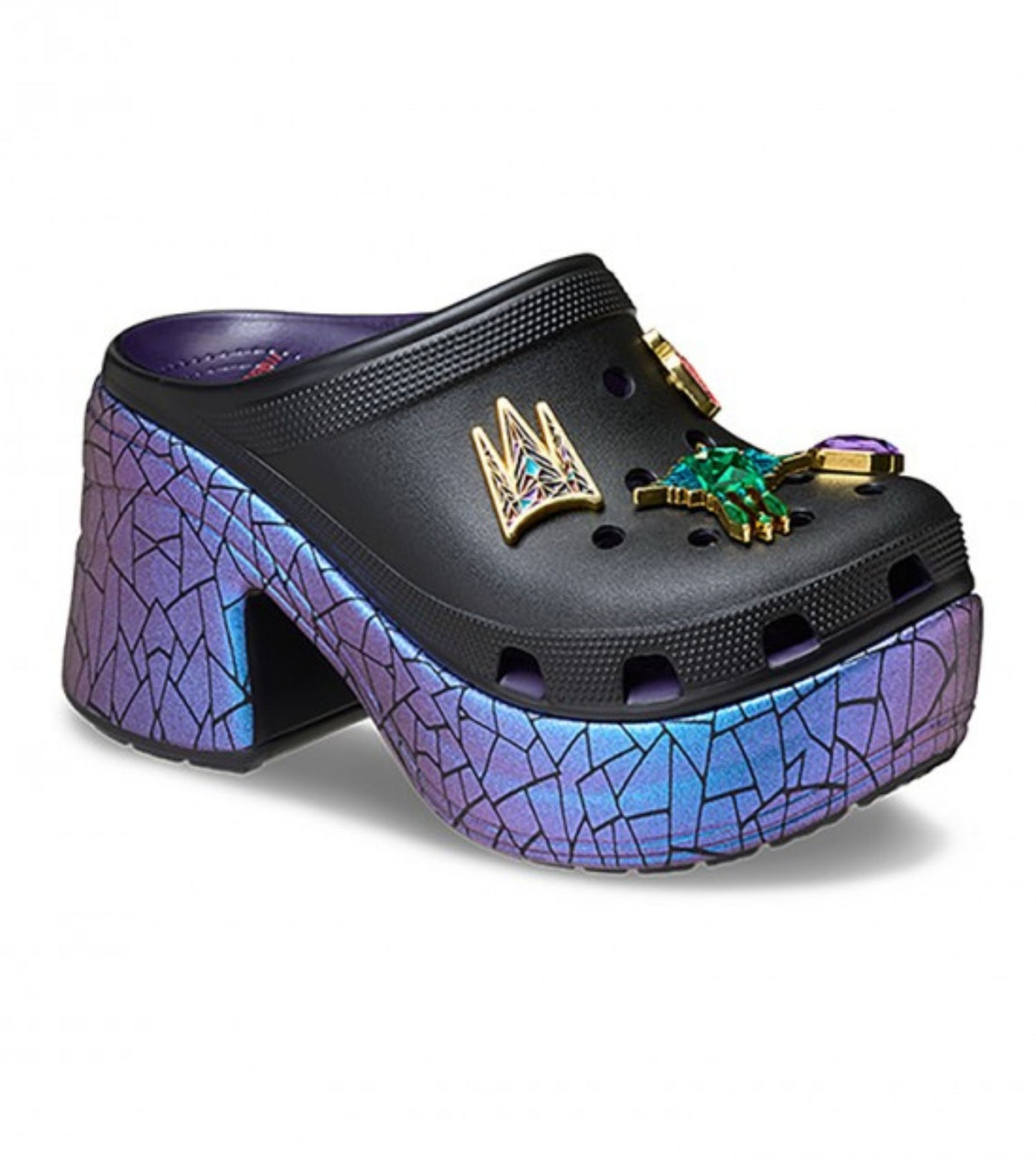 Snow White Siren Clog