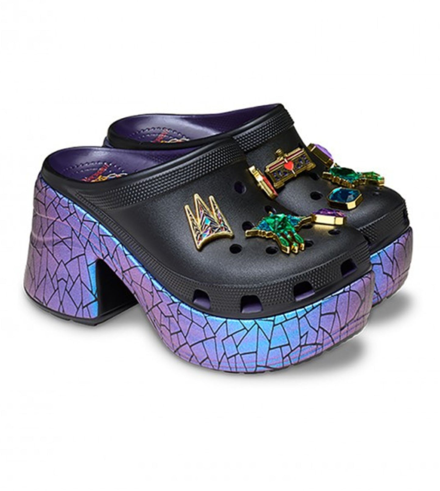 Snow White Siren Clog