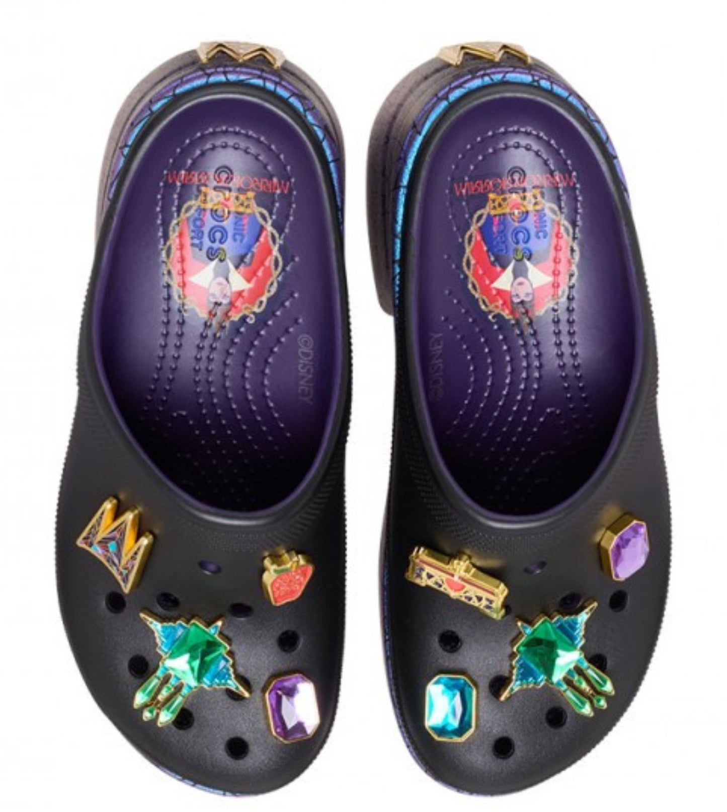 Snow White Siren Clog