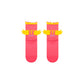 Crocs-209850-680-s-m Mcdonalds Socks Birdie Pink S-m Unisex