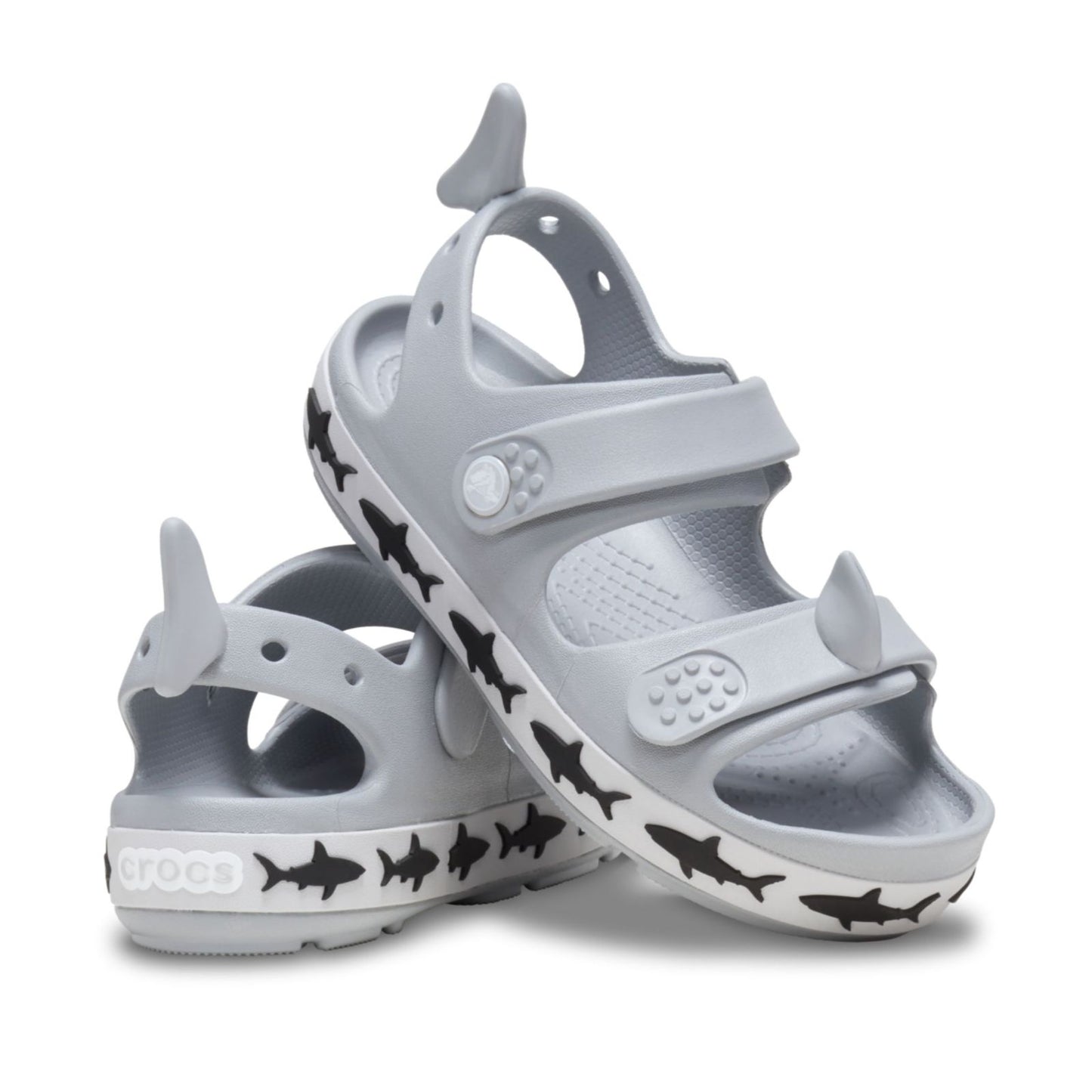 Crocband Cruiser Shark Sandal Niños Pequeños