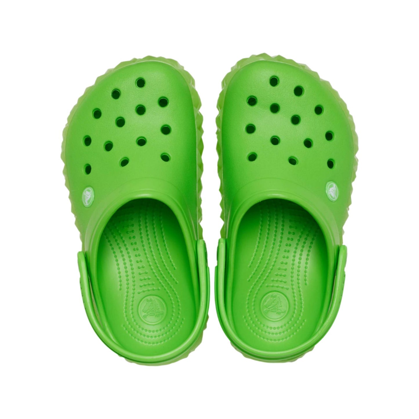 Crocband Geometric Glow Band Clog Kids
