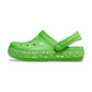 Crocband Geometric Glow Band Clog Kids