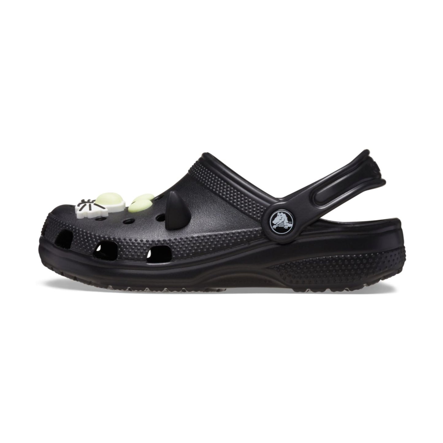 Classic Glow Black Cat Clog Niños Pequeños