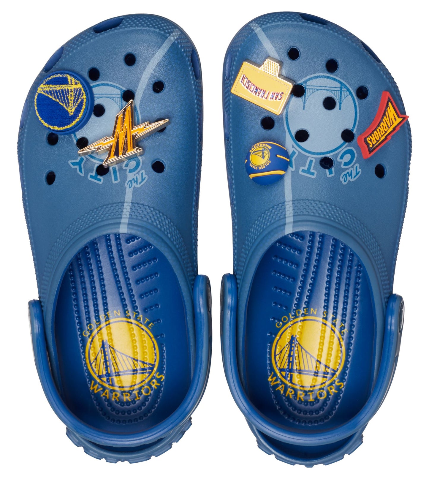 NBA Warriors Elevated Classic Clog