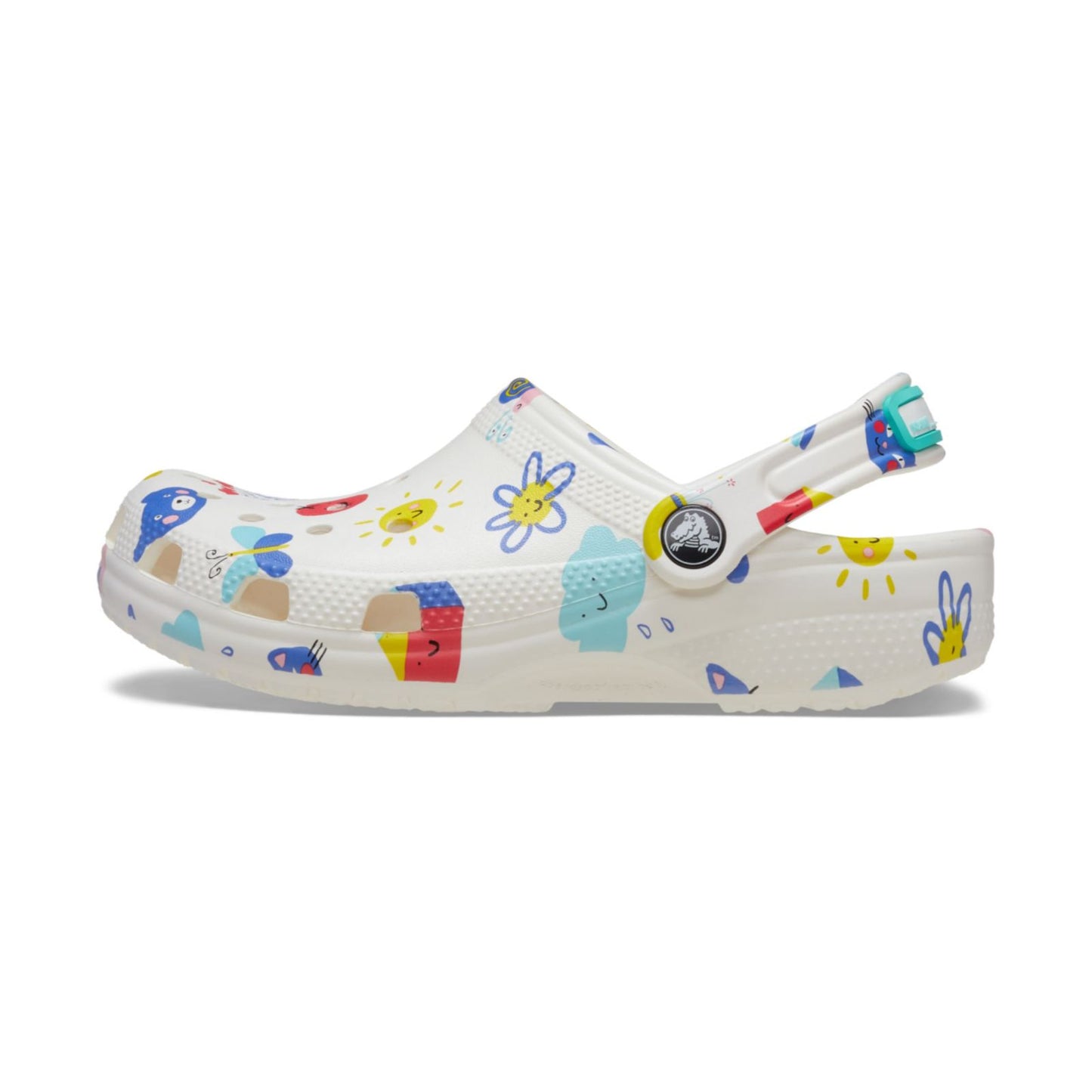 Classic Doodle Print Clog Niños Grandes