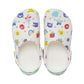 Classic Doodle Print Clog Niños Grandes