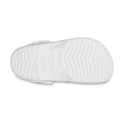 Classic Doodle Print Clog Niños Pequeños