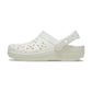 Classic Floral Cut Out Clog