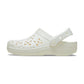 Classic Floral Cut Out Clog