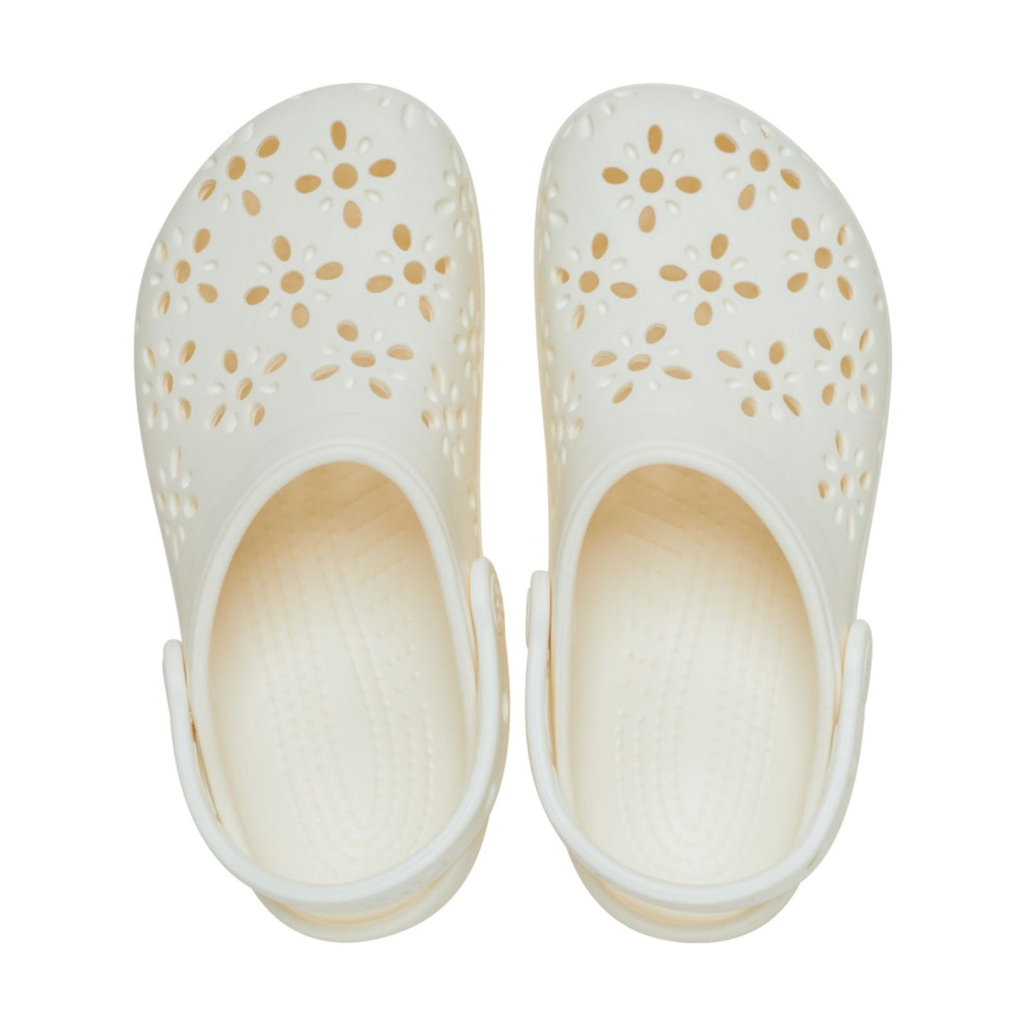 Classic Floral Cut Out Clog Niños Pequeños