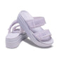 Brooklyn Buckle Frosted Low Wedge