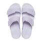 Brooklyn Buckle Frosted Low Wedge