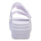 Brooklyn Buckle Frosted Low Wedge