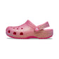 Classic Iridescent Glitter Clog Niños Pequeños