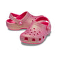 Classic Iridescent Glitter Clog Niños Pequeños