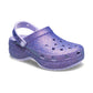 Platform Irid Glitter Clog