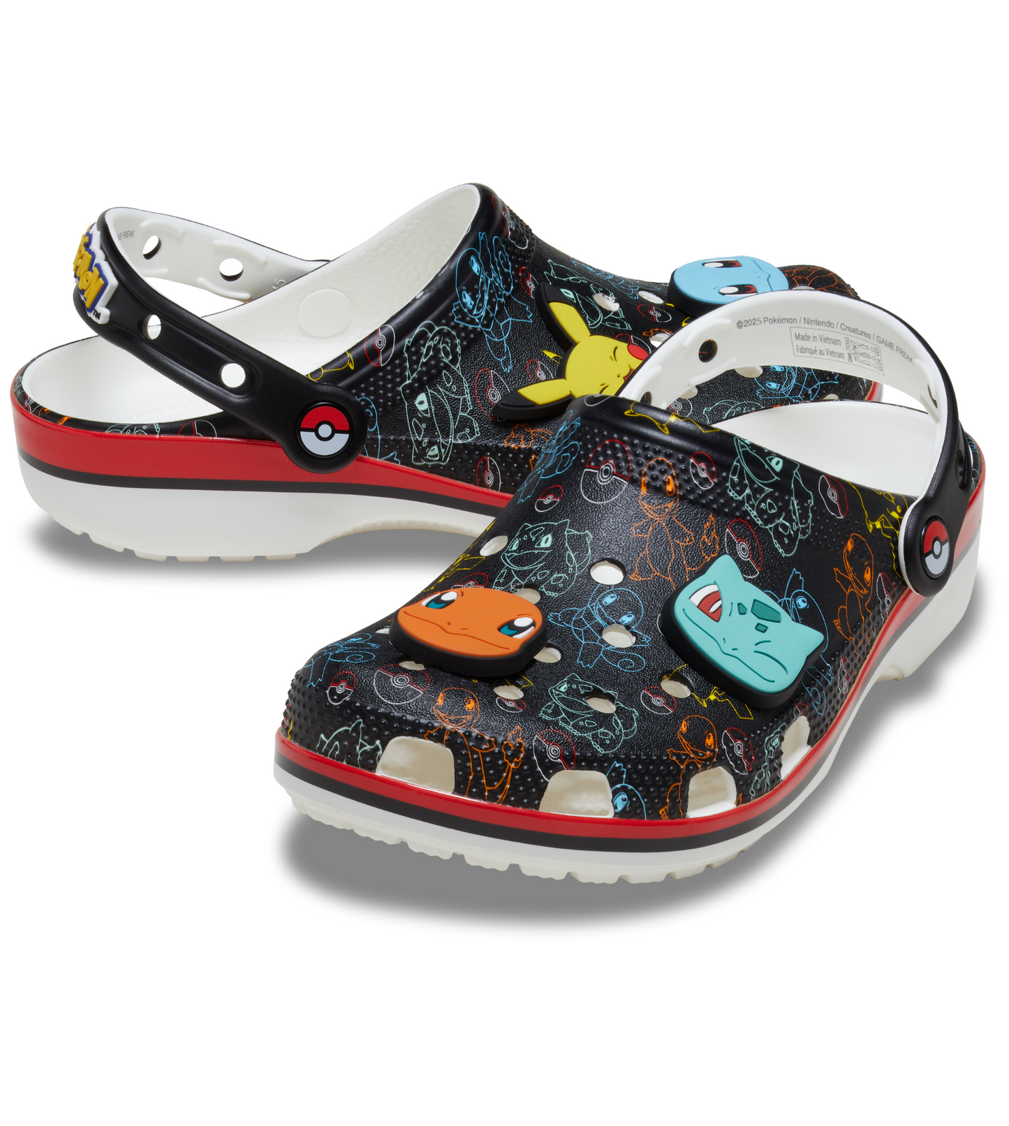 Pokemon Print Classic Clog