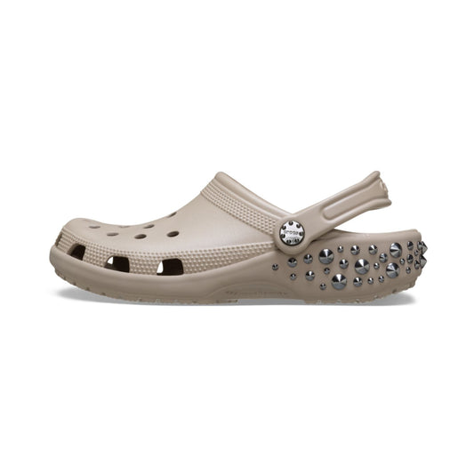 Classic Studded Clog Taupe Women