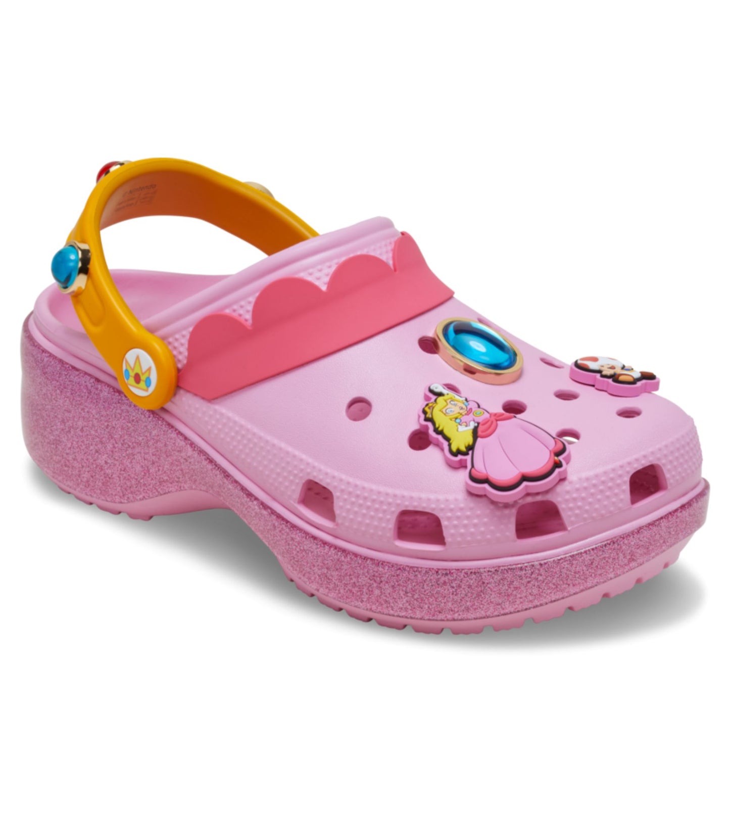 Princess Peach Classic Platform Clog