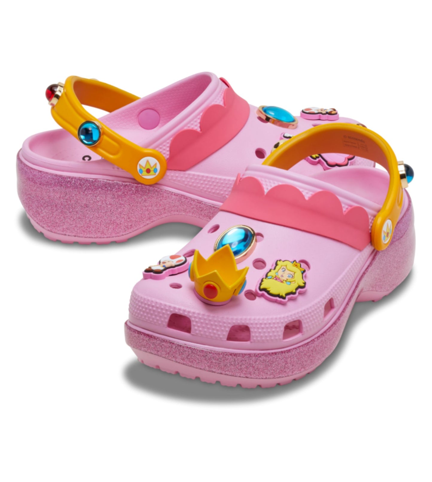 Princess Peach Classic Platform Clog