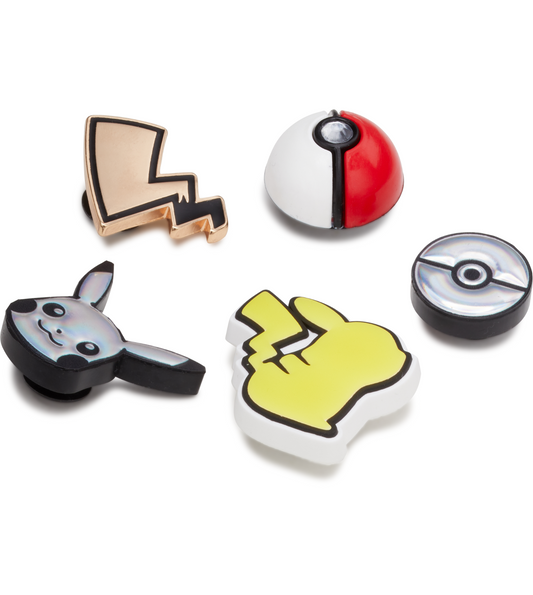 Jibbitz Unisex Elevated Pokemon 5 Pack Personajes