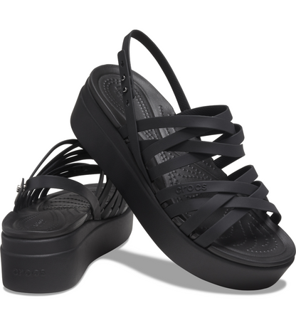 Brooklyn Strappy Low Wedge