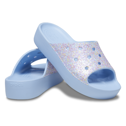Classic Platform Slide Glitter