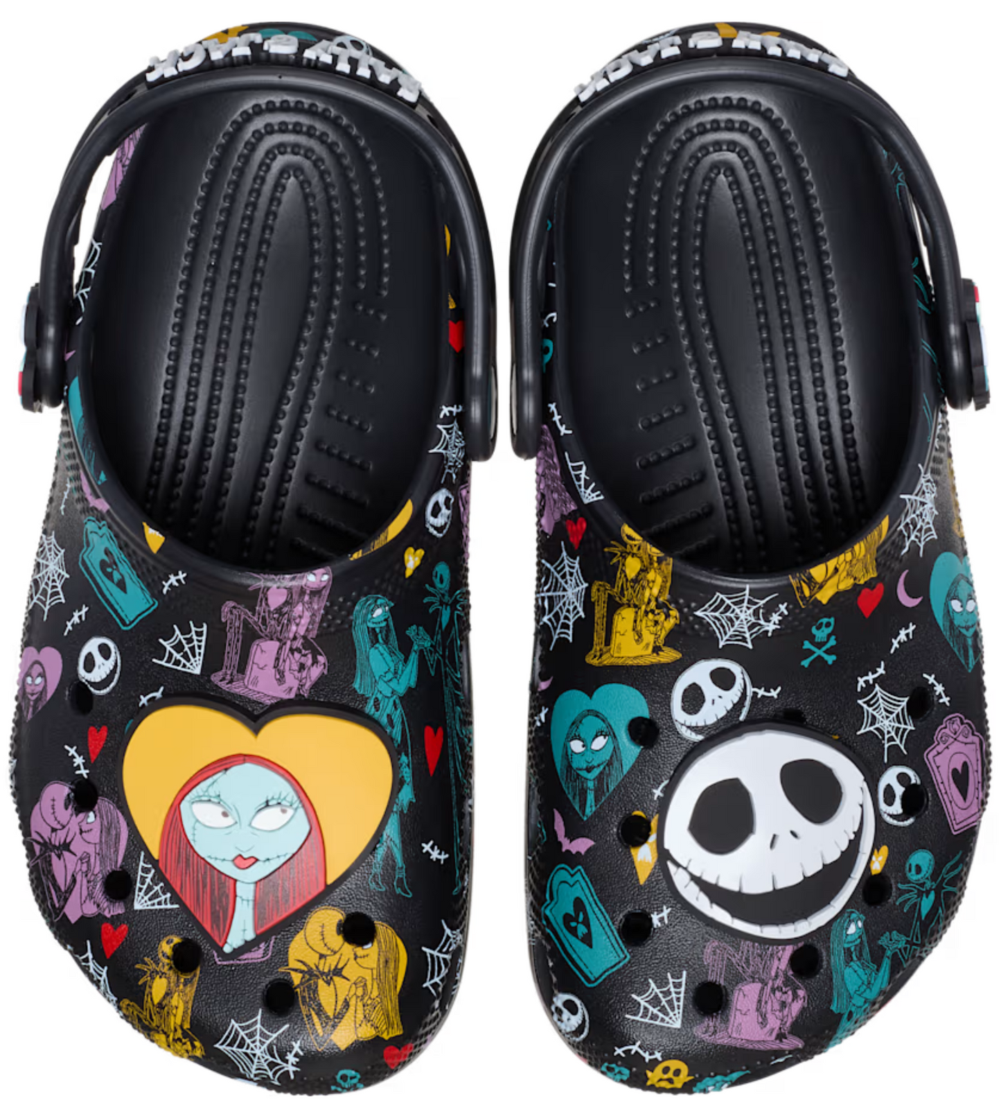 Nightmare Before Christmas Jack and Sally Classic Clog Niños Grandes