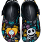 Nightmare Before Christmas Jack and Sally Classic Clog