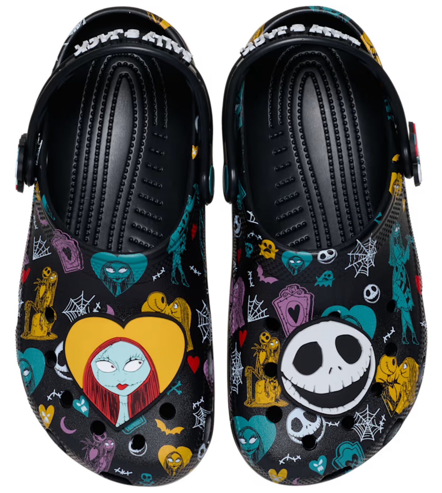 Nightmare Before Christmas Jack and Sally Classic Clog