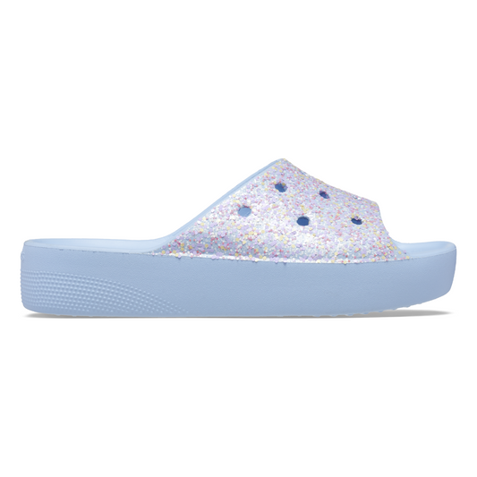 Classic Platform Slide Glitter